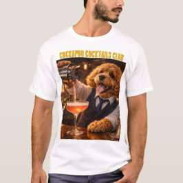 Cockapoo Cocktail Club T-Shirt Lustiges Hundegesch
