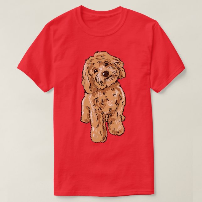 Cockapoo Dog T-Shirt (Design vorne)