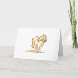 "Cockapoo" Grüße Karte für jeden Anlass.