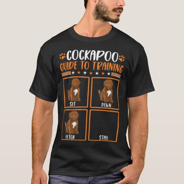 Cockapoo Guide to training T-Shirt (Vorderseite)