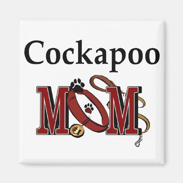 Cockapoo Hund Mama Geschenke Magnet (Vorne)