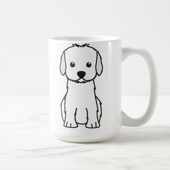 Cockapoo HundeCartoon Tasse (Rechts)