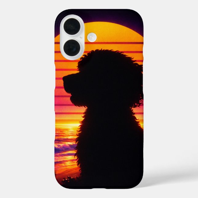 Cockapoo Iphone - Retro Cockapoo Hunde Liebhaber G Case-Mate iPhone Hülle (Rückseite)