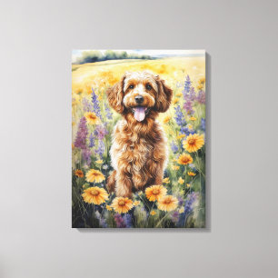 Cockapoo Leinwanddruck