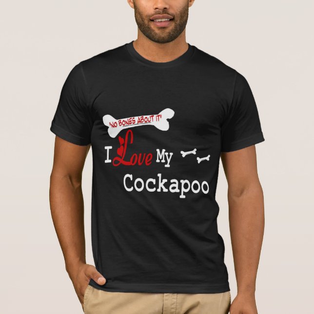Cockapoo Liebhaber-Geschenke T-Shirt (Vorderseite)