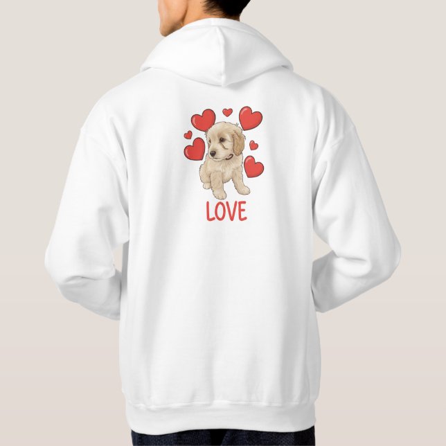 Cockapoo Love Hoodie (Rückseite)