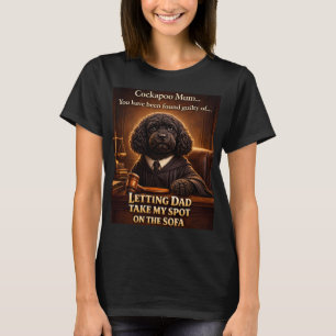 Cockapoo-Mama-Court-Shirt Lustiges Geschenk für T-Shirt