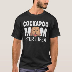 Cockapoo Mama Fur Leben Hund Lover Mama Niedlich C T-Shirt