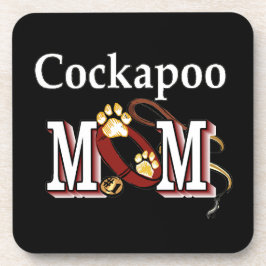 Cockapoo Mama Geschenke Getränkeuntersetzer