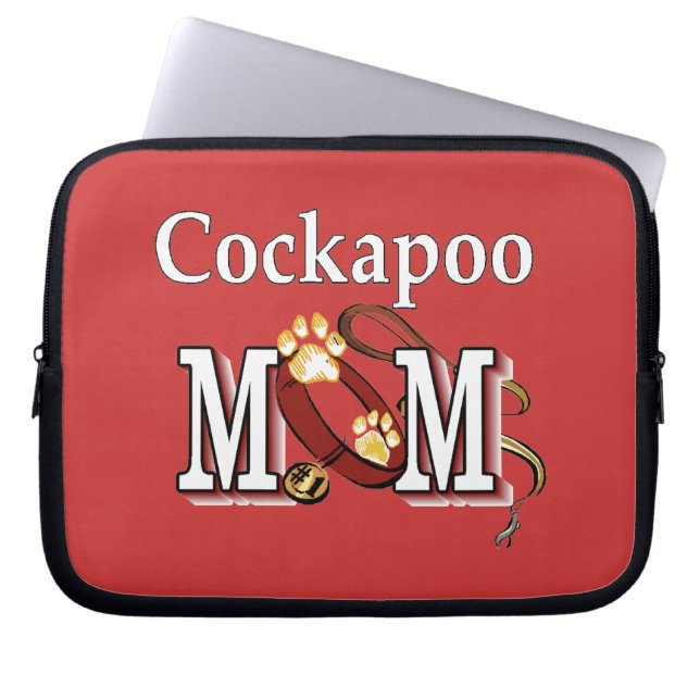 Cockapoo Mama Geschenke Laptopschutzhülle (Vorderseite)