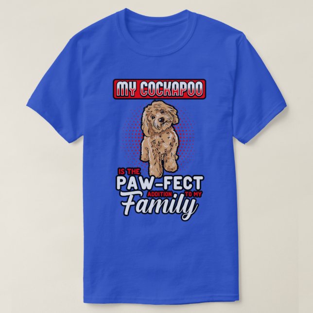 Cockapoo mein Cockapoo ist die perfekte Ergänzung  T-Shirt (Design vorne)