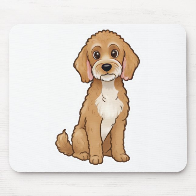 Cockapoo  mousepad (Vorne)