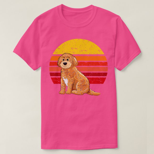 Cockapoo Retro T-Shirt (Design vorne)