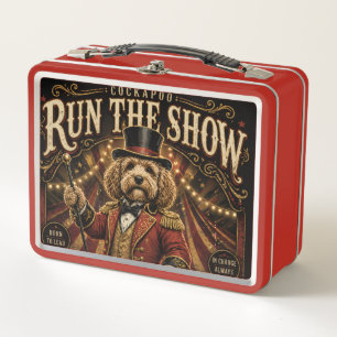 Cockapoo Run The Show Lunchbox – Lustiges Hundeges