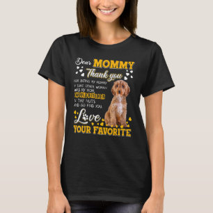 Cockapoo sehr geehrte Mommy Danke, dass du meine M T-Shirt
