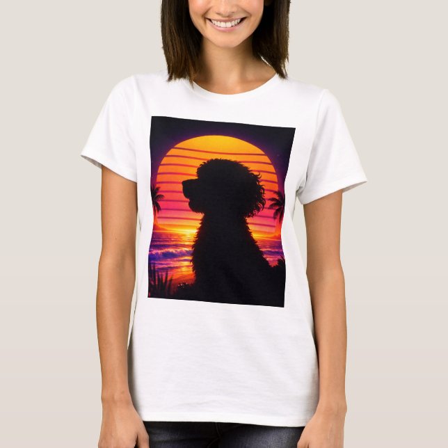 Cockapoo-Shirt - Retro-Cockapoo-Hundebesitzer-Gesc T-Shirt (Vorderseite)