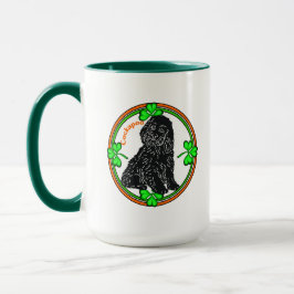 Cockapoo St Patrick's Day Tasse