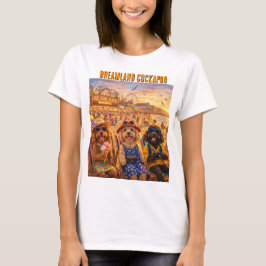 Cockapoo-Strand-T-Shirt Margate Geschenk T-Shirt
