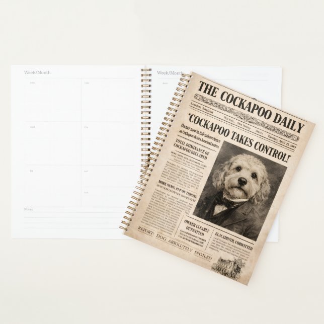 Cockapoo Tagesplaner Planer (Anzeige)