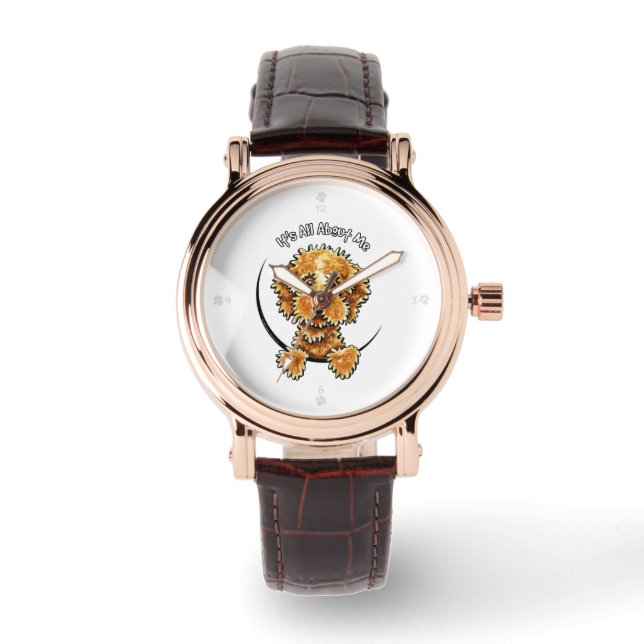 Cockapoo Tan IAAM Armbanduhr (Vorderseite)