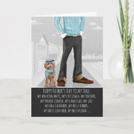 Cockapoo vom Tag des Hundes Karte