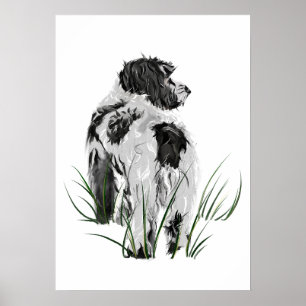 Cockapoo-Wandkunstposter, Hunde-Homedekoration Poster