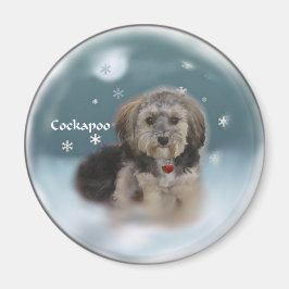 Cockapoo Weihnachtsgeschenke Magnet