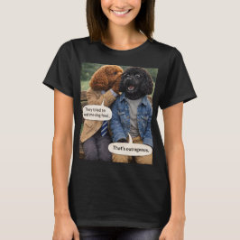 Cockapoo Whisper-Shirt | Lustiges Hunde-Geschenk z T-Shirt