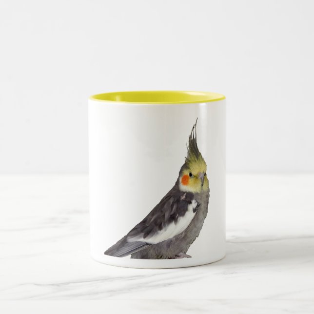 Cockatiel (11oz) zweifarbige tasse (Mittel)