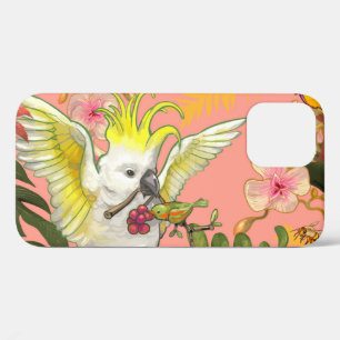 Cockatiel auf Rosa Case-Mate iPhone Hülle