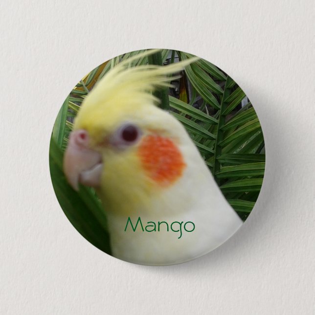 Cockatiel Button (Vorderseite)