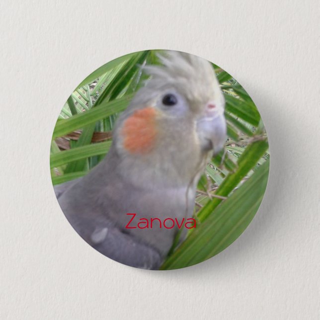 Cockatiel Button (Vorderseite)