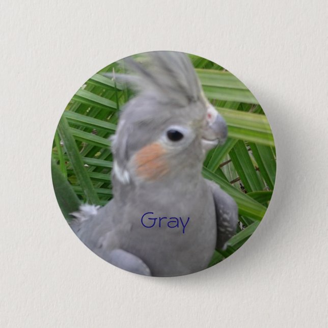 Cockatiel Button (Vorderseite)