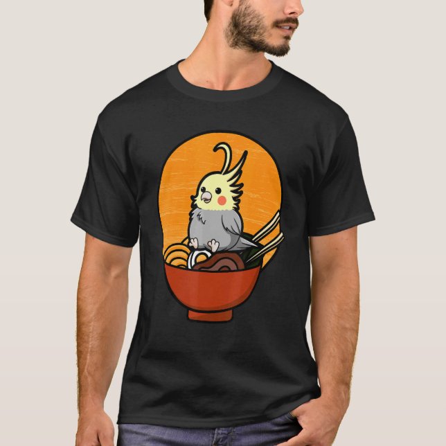 Cockatiel Cockatoo Lutino Quarrion Weiro Bird Parr T-Shirt (Vorderseite)