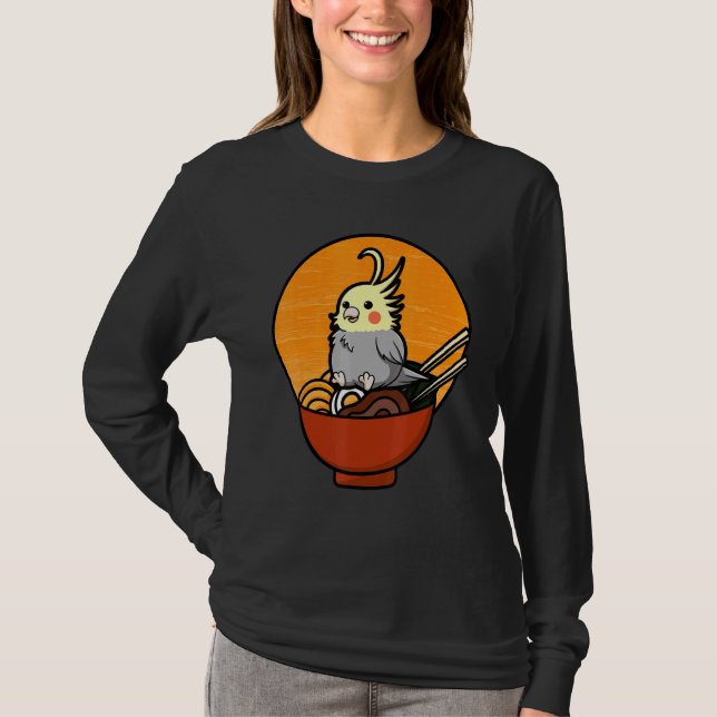 Cockatiel Cockatoo Lutino Quarrion Weiro Bird Parr T-Shirt (Vorderseite)