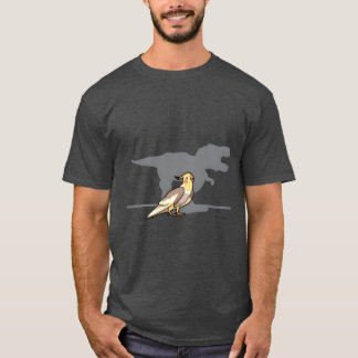 Cockatiel-Dino-Vogelgeschenk Vintag T-Shirt