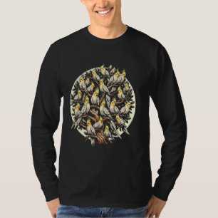 Cockatiel Lover Parrot Vogelbeobachtung Ornamental T-Shirt