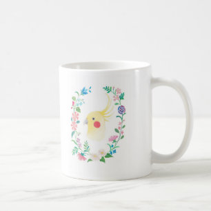 Cockatiel Lutino Kaffeetasse