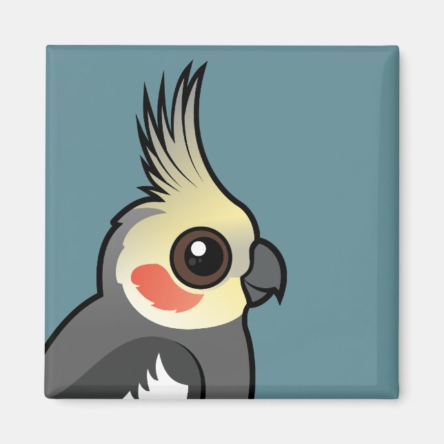 Cockatiel Magnet (Vorne)