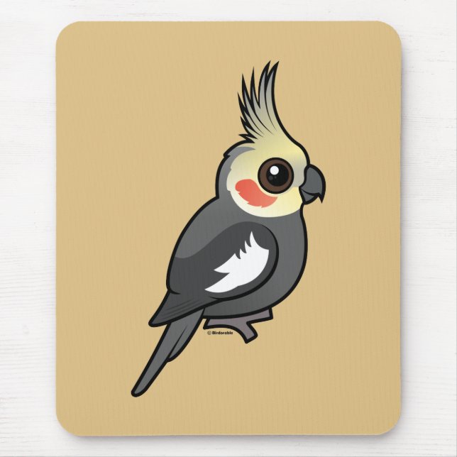 Cockatiel Mousepad (Vorne)