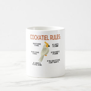 Cockatiel Owner Geschenke Bird Cockatiel Parrot Lo Kaffeetasse