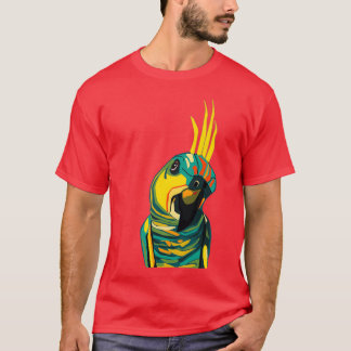 Cockatiel Papagei Lover Art T-Shirt