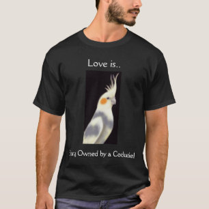 Cockatiel-Papageien-Liebe-Shirt T-Shirt