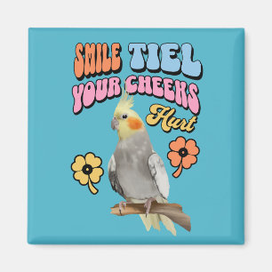Cockatiel Parrot Magnet