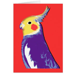 Cockatiel-Pop-Kunst