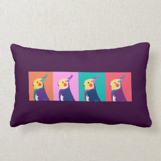 Cockatiel-Pop-Kunst Lendenkissen