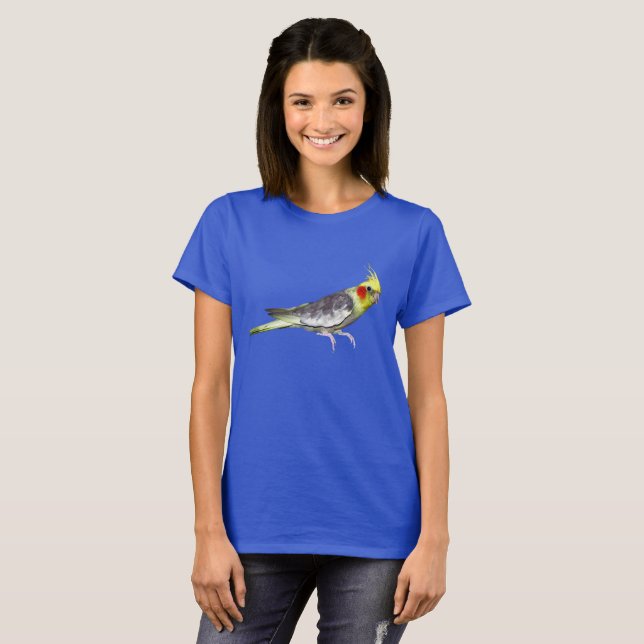 Cockatiel-T-Shirt T-Shirt (Vorne ganz)