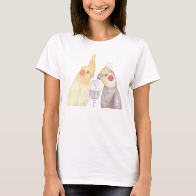 Cockatiel-T - T-Shirt (Vorderseite)