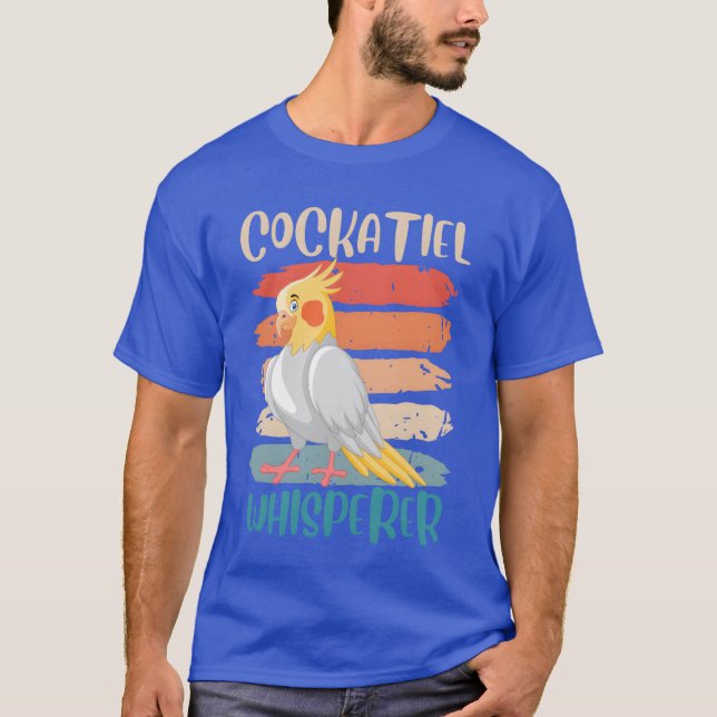 Cockatiel Whisperer Cockatiels Parakeet Birds fami T-Shirt (Vorderseite)