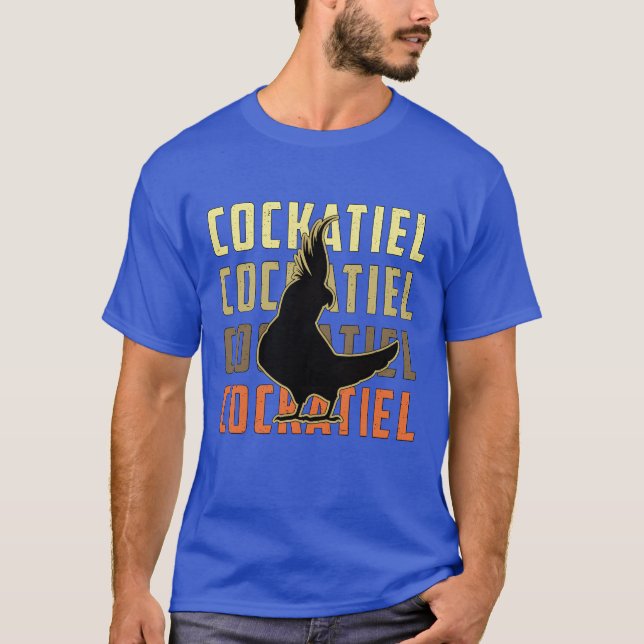Cockatielbesitzer Parrot Lover Niedlich Cockatiels T-Shirt (Vorderseite)